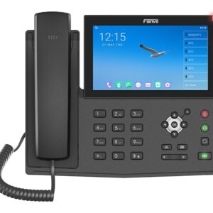 Fanvil X7A IP telefonas Juoda 20 linijos LCD „Wi-Fi“