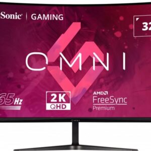 Viewsonic VX Series VX3218C-2K kompiuterio monitorius 81,3 cm (32") 2560 x 1440 pikseliai Quad HD LED Juoda