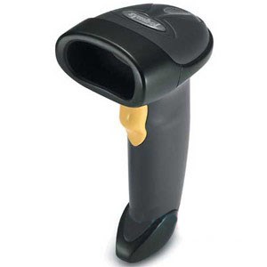 Motorola LS2208 Bar Code Scanner, 7 ft Black 1D Lazeris Juoda
