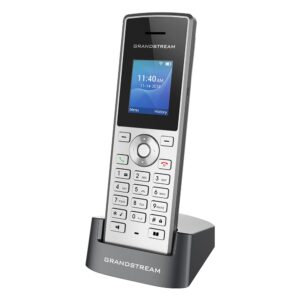 Grandstream Networks WP810 IP telefonas Juoda, Metalinis 2 linijos TFT „Wi-Fi“ - Image 1