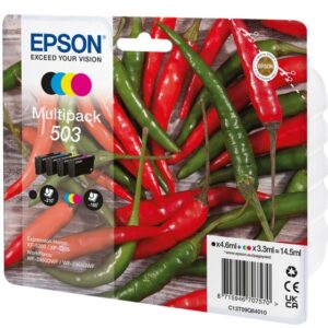 Epson 503 rašalo kasetė 4 vnt Originalus Standartinė išeiga Juoda, Žydras, Rausvai raudona, Geltona - Image 2