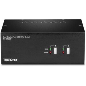Trendnet TK-240DP KVM jungiklis Juoda - Image 2