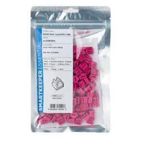 Smartkeeper NL03P2PK jungčių blokatorius Prievadų blokatorius RJ-45 Rožinė 1 vnt - Image 1