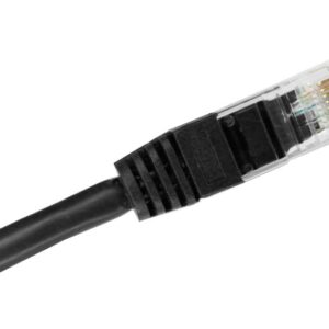 Alantec KKU5CZA1 tinklo kabelis Juoda 0.25 m Cat5e U/UTP (UTP) - Image 2
