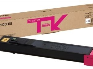 KYOCERA toneris TK-8115M 1T02P3BNL0 Originalus Rausvai raudona