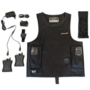 Glovii GMV2M liemenė vandens sportui Juoda „Softshell“ - Image 3