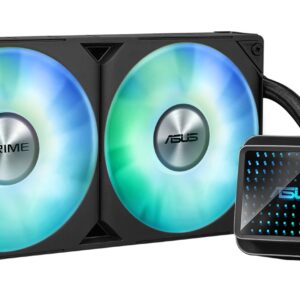 ASUS Prime LC 240 ARGB Kompiuterio korpusui Universalusis skystinis aušintuvas 12 cm Juoda - Image 3