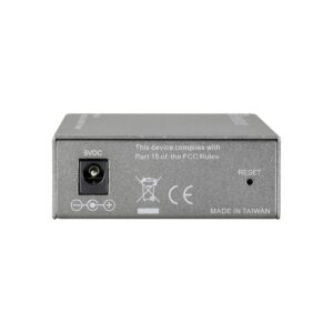 LevelOne FVS-3120 tinklo medijos keitiklis 100 Mbit/ai Vienas režimas Pilka - Image 3
