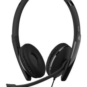 EPOS ADAPT 160T ANC USB-C Laisvų rankų įranga Vielinis Su lankeliu Biuras / skambučių centras C tipo USB Juoda