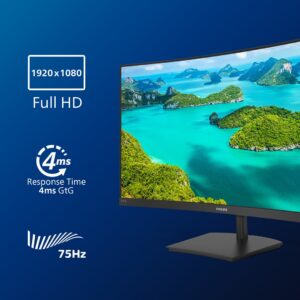 Philips E Line 241E1SC/00 kompiuterio monitorius 59,9 cm (23.6") 1920 x 1080 pikseliai „Full HD“ LED Juoda - Image 3
