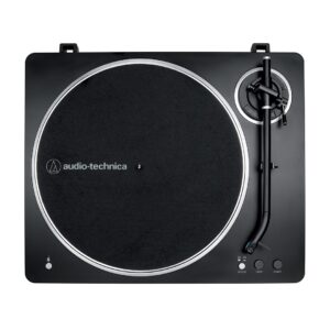 Audio-Technica AT-LP70XBT Garso grotuvas su diržine pavara Juoda, Sidabras Visiškai automatinis - Image 3