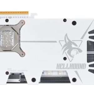 PowerColor Hellhound Radeon RX 9070 XT Spectral White AMD 16 GB GDDR6 - Image 3