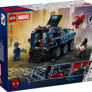 LEGO MARVEL 76349 Spider-Mano persekiojimas kalinių transporto automobilio - Image 2