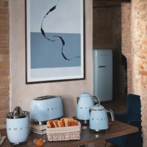 Smeg KLF05PBEU elektrinis virdulys 0,8 L 1400 W Mėlyna - Image 3