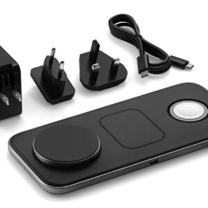 Satechi Qi2 Trio Išmanusis laikrodis, Ausinės, Išmanusis telefonas Pilka USB Belaidis įkrovimas Vidaus - Image 3