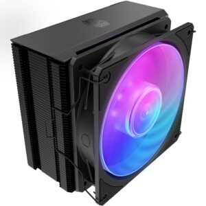 Cooler Master Hyper 212 3DHP Black ARGB Procesorius Orinis aušintuvas 12 cm Juoda 1 vnt - Image 1