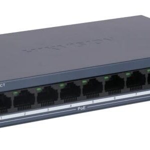 Hikvision DS-XS0110-P/Polish Ne-valdomas Fast Ethernet (10/100) Maitinimas per Eternetą (PoE) Pilka