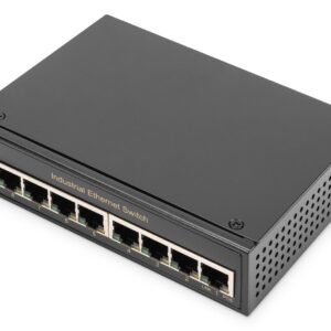 Digitus DN-651108 tinklo komutatorius Ne-valdomas Gigabit Ethernet (10/100/1000) Juoda - Image 1