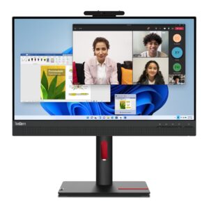 Lenovo ThinkCentre Tiny-In-One 24 Gen 5 kompiuterio monitorius 60,5 cm (23.8") 1920 x 1080 pikseliai „Full HD“ LED Lietimui jautrus ekranas Juoda - Image 1