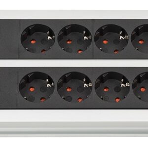 Brennenstuhl 1391000912 elektros tinklo ilgintuvas 3 m 12 AC išvestis(ys / čių) Vidaus Juoda, Balta