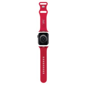 Hello Kitty apyrankė HKAWMSCHBLR Apple Watch 38/40/41mm Red apyrankė Silicone Kitty Head - Image 2