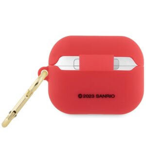 Hello Kitty HKAP3DKHSF AirPods Pro Dėklas Fuchsia Silicone 3D Kitty Head - Image 2