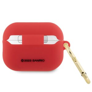 Hello Kitty HKAP23DKHSF AirPods Pro 2 (2022/2023) Dėklas Fuchsia Silicone 3D Kitty Head - Image 2