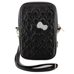 Hello Kitty Bag HKPBPEKHBPK juodos spalvos Quilted Bows Strap - Image 2