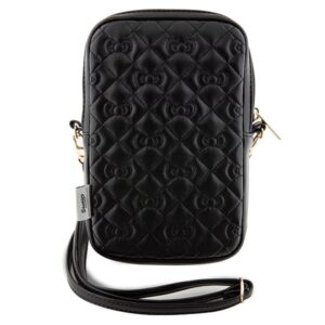 Hello Kitty Bag HKPBPEKHBPK juodos spalvos Quilted Bows Strap - Image 4