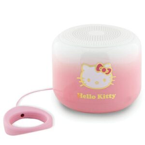 Hello Kitty Bluetooth 5.0 kolonėlė HKWSBT6GKEP rožinės spalvos Electroplate Gradient