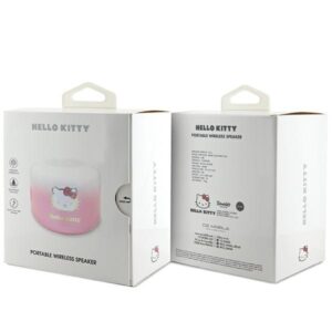 Hello Kitty Bluetooth 5.0 kolonėlė HKWSBT6GKEP rožinės spalvos Electroplate Gradient - Image 4
