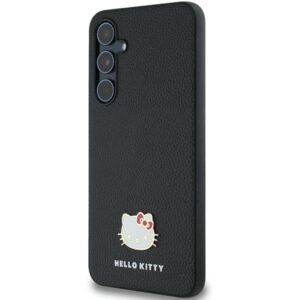 Hello Kitty HKHCSA55PGHDLMK A55 A556 juodos spalvos kietas dėklas Metal Logo Kitty Head - Image 2
