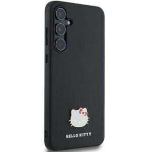 Hello Kitty HKHCSA55PGHDLMK A55 A556 juodos spalvos kietas dėklas Metal Logo Kitty Head - Image 4