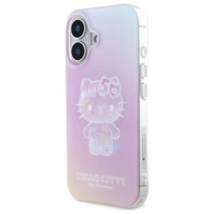 Hello Kitty HKHMP16SH50AP Apple iPhone 16 6.1" rožinės spalvos kietas dėklas IML 50TH Anniversary Magsafe - Image 2