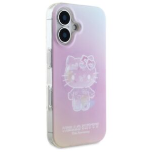 Hello Kitty HKHMP16SH50AP Apple iPhone 16 6.1" rožinės spalvos kietas dėklas IML 50TH Anniversary Magsafe - Image 4