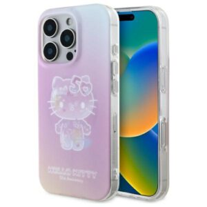 Hello Kitty HKHMP16XH50AP Apple iPhone 16 Pro Max 6.9" rožinės spalvos kietas dėklas IML 50TH Anniversary Magsafe - Image 1