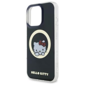 Hello Kitty HKHMP16XHSWKK Apple iPhone 16 Pro Max 6,9" juodos spalvos kietas dėklas IML Sweet Kitty Magsafe - Image 6