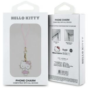Hello Kitty HKCPMKP virvelė telefonui rožinės spalvos Charm Kitty Cute - Image 3