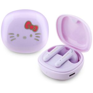 Hello Kitty TWS ausinės O Glossy Finish violetinės spalvos - Image 1