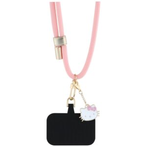 Hello Kitty Patch & Kitty Head Charm Universal virvelė telefonui Pink - Image 3