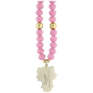 Hello Kitty Pearls and Beads Kitty Charm Phone Charm Pink - Image 3