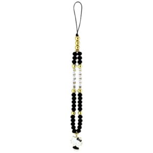 Hello Kitty Pearls and Beads Kitty Charm Phone Charm juodos spalvos