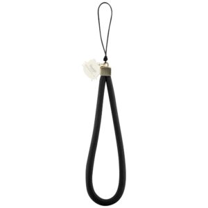 Hello Kitty Nylon Cord Kitty Head Phone Charm juodos spalvos - Image 2