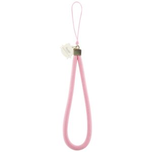 Hello Kitty Nylon Cord Kitty Head Phone Charm Pink - Image 2