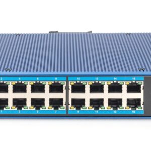 Digitus DN-651129 tinklo komutatorius Ne-valdomas Gigabit Ethernet (10/100/1000) Mėlyna - Image 3