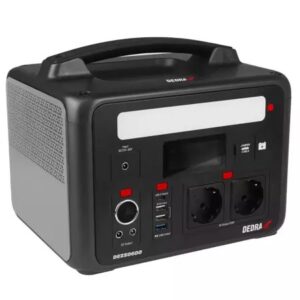 DEDRA DEZS0600 Nešiojamoji maitinimo stotis Ličio geležies fosfatas (LiFePO4) 50000 mAh 1200 W 9 kg