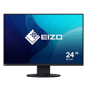 EIZO FlexScan EV2410R-BK kompiuterio monitorius 61,2 cm (24.1") 1920 x 1200 pikseliai WUXGA LCD Juoda
