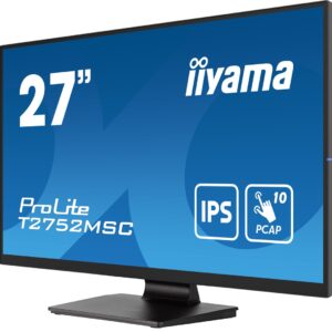 iiyama ProLite T2752MSC-B1 kompiuterio monitorius 68,6 cm (27") 1920 x 1080 pikseliai „Full HD“ LED Lietimui jautrus ekranas Juoda - Image 2