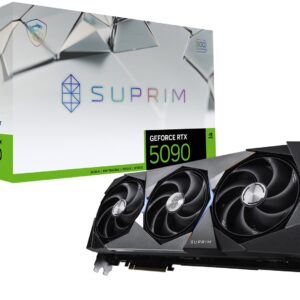 MSI SUPRIM GEFORCE RTX 5090 32G SOC vaizdo plokštė NVIDIA 32 GB GDDR7 - Image 1
