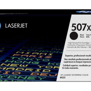 HP 507X High Yield Black Original LaserJet Toner Cartridge